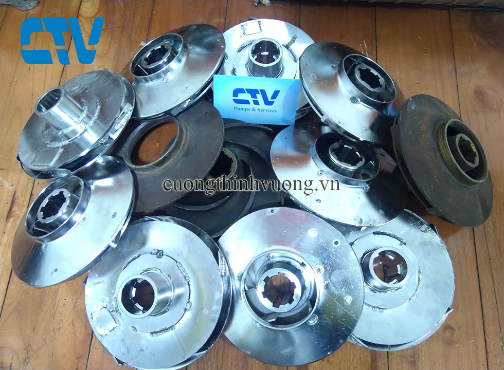 Bộ cánh ruột buồng bơm trục đứng công suất lớn chính hãng, giá rẻ Hà Nội