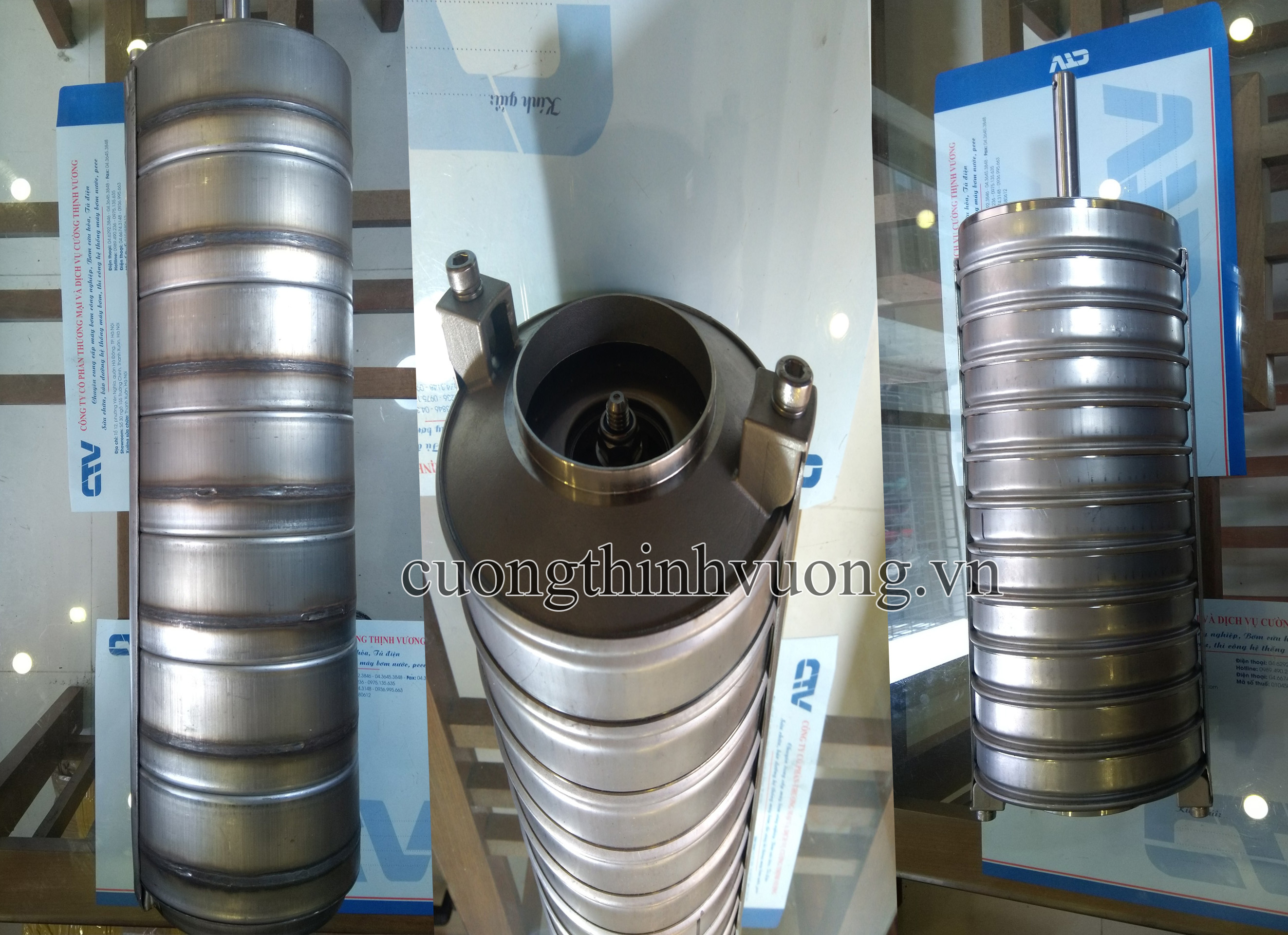 Buồng Và Trục Máy Bơm Trục Đứng Shimge