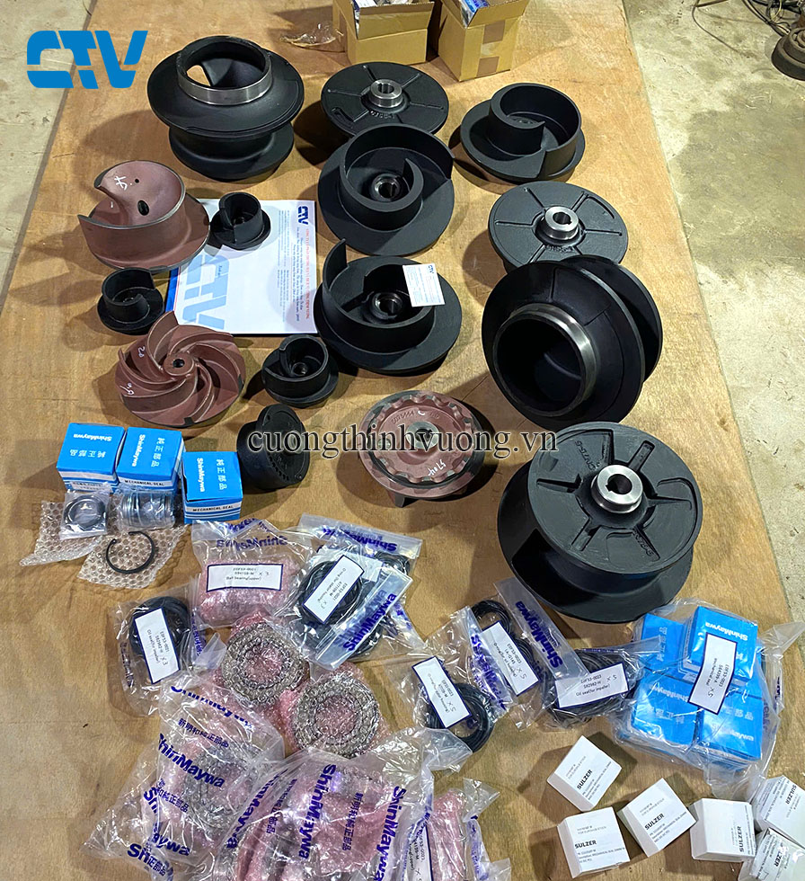 Buồng, cánh máy bơm chìm Shinmaywa