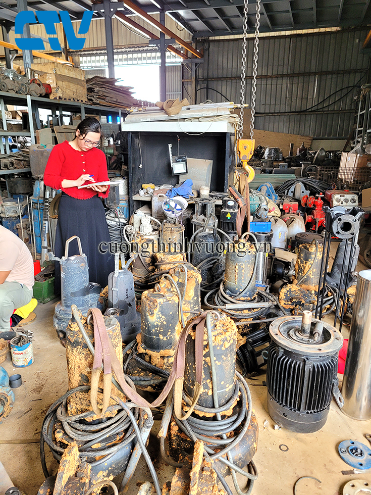 Khắc phục sự cố máy bơm chìm nước thải tại Hà Nội – Hỗ trợ tận nơi