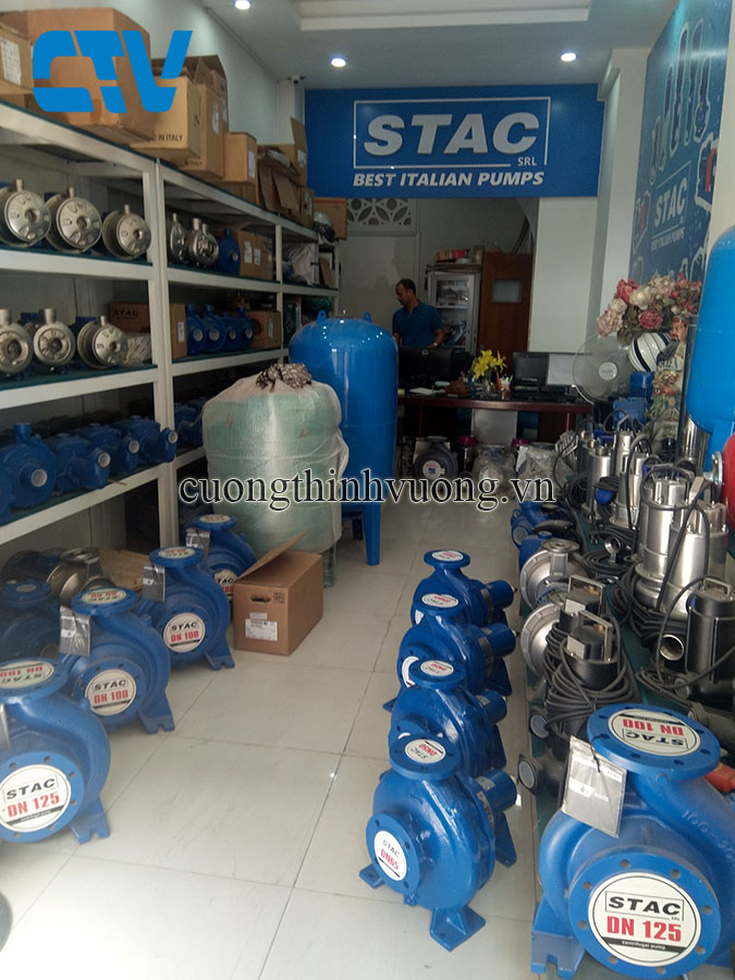 Máy bơm nước chính hãng STAC nhập khẩu nguyên chiếc Italia giá tốt nhất