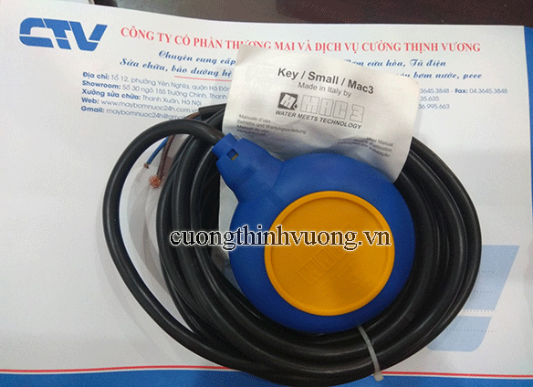 Phao điện máy bơm nước Mac3, Smart NHT, Taurus - Italy, AT 5M, SK- 12A 5M,..