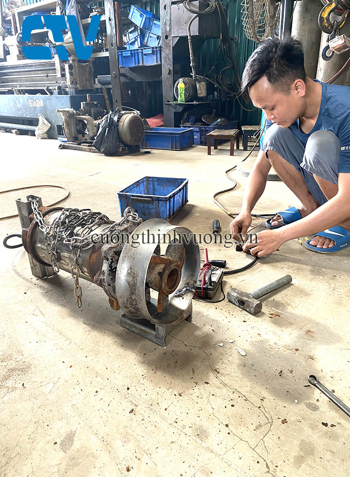 Sửa chữa, bảo dưỡng máy bơm khuấy uy tín tại Hà Nội