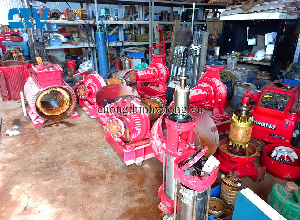 Cường Thịnh Vương – Dịch vụ sửa chữa máy bơm công nghiệp bị cháy